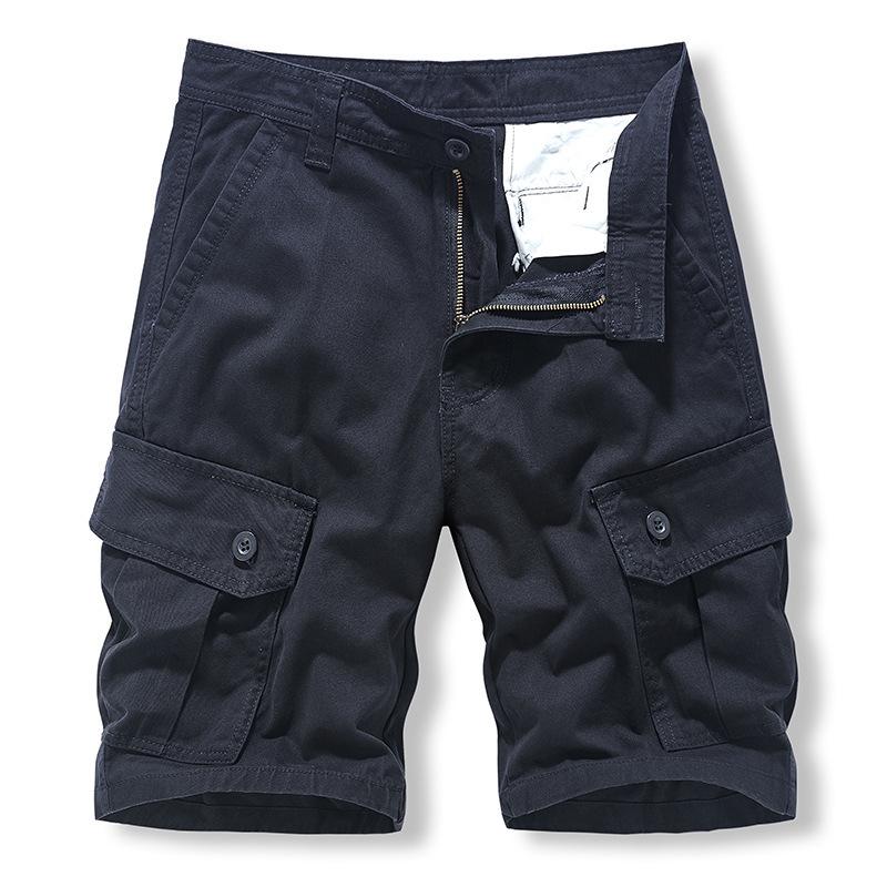 Men's Summer Multi-Pocket Workwear Casual Shorts - Outdoor Streetwear.