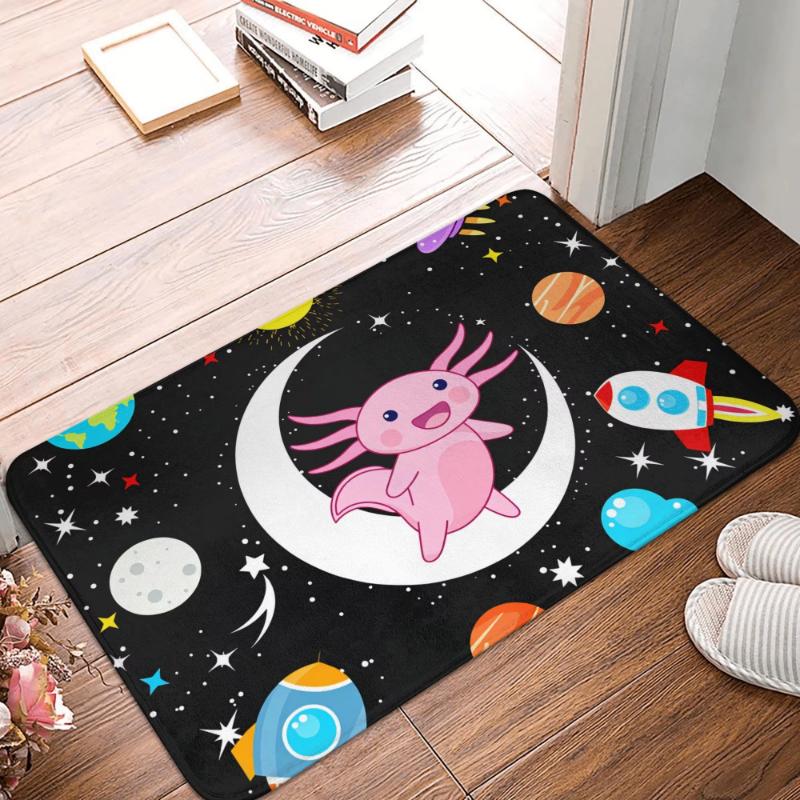 

Funny Astronaut Moon Landing Doormat, Space-Themed Anti-Slip Rug for Kitchen Living Room Bedroom Home Entrance Carpet 40x60cm