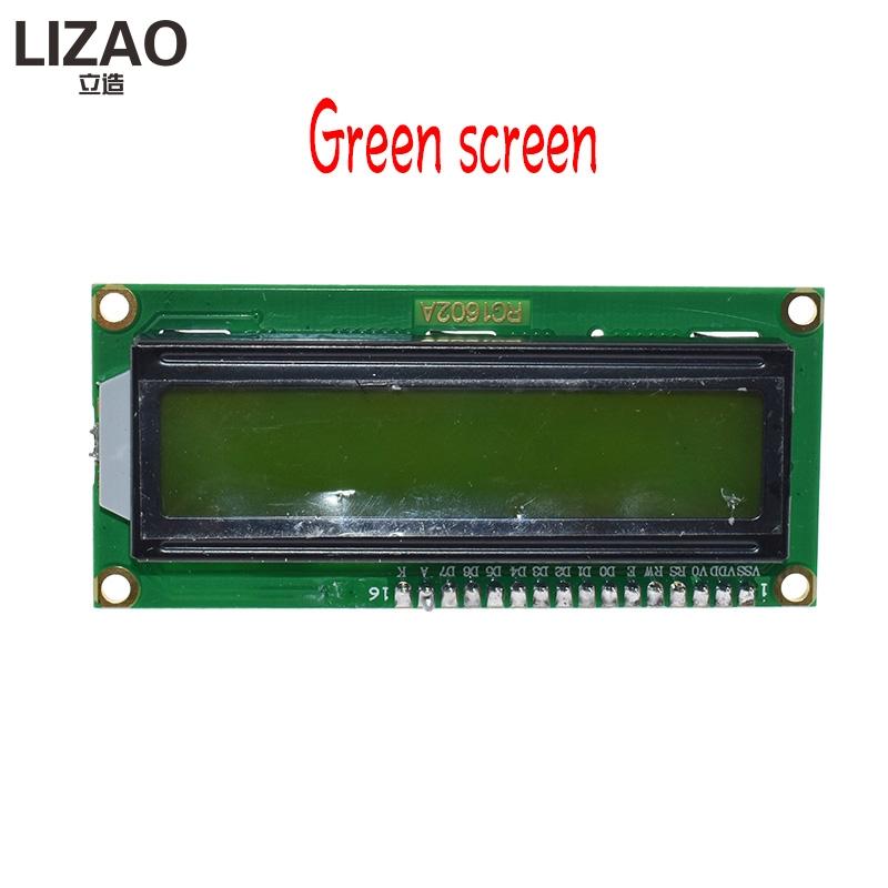 

LCD1602+I2C LCD 1602 module Blue Green screen PCF8574 IIC I2C LCD1602 Adapter plate for arduino uno r3 mega2560