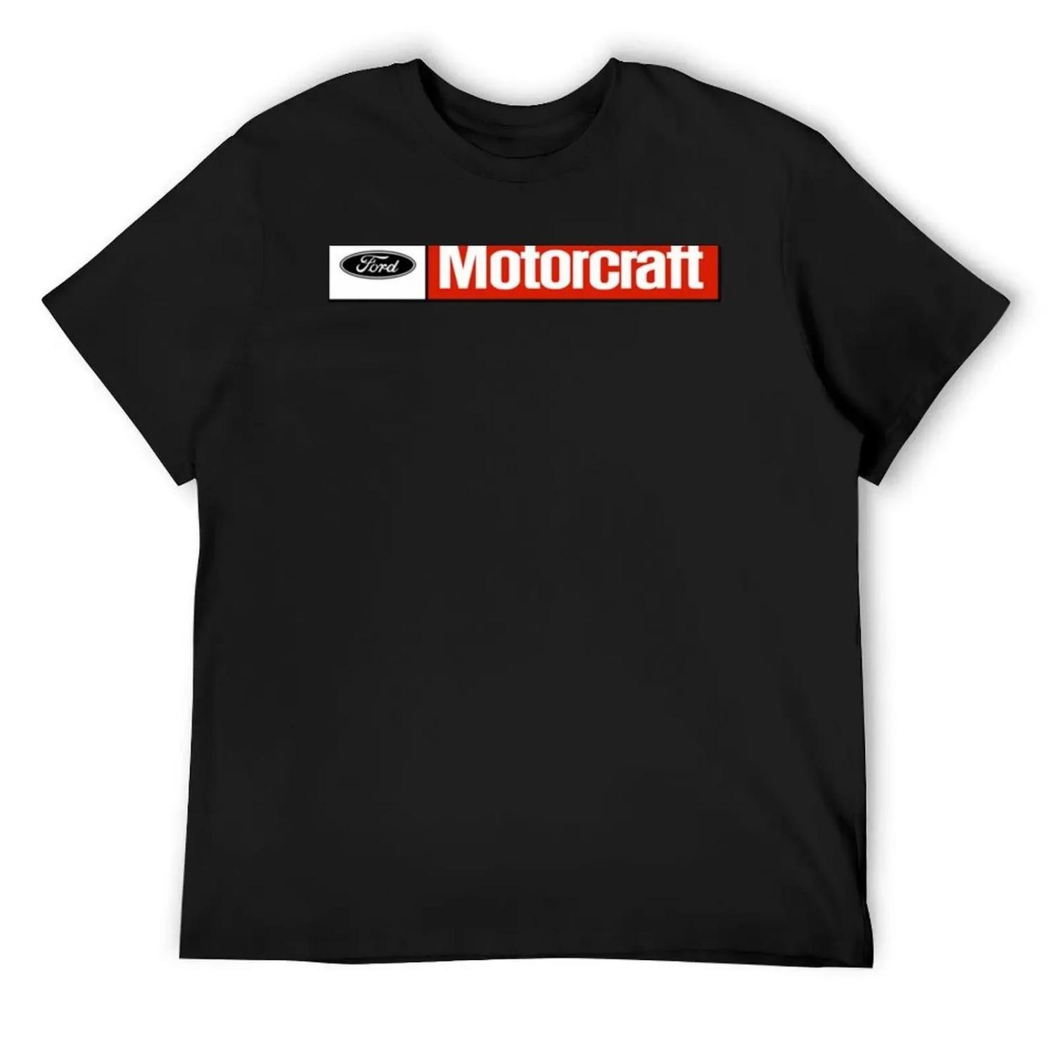 

ХИТ ПРОДАЖ - Мерч Motorcraft Футболка графические футболки аниме футболка дизайнерская оверсайз футболка мужская одежда для мужчин S чёрный