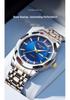 WOLIX Stylish Waterproof Couple's Quartz Watch with Stainless Steel and Calendar for Men & Women - Douyin Hot Seller