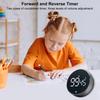 Digital Magnetic Countdown Countup Timer 3-level Volume Adjustment Shower Study Stopwatch for Classroom Cooking Baking Teaching