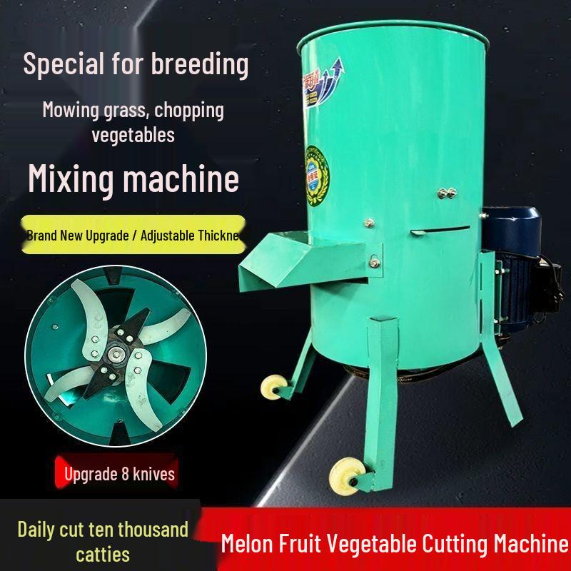 Multi-Functional Chopper: Vegetable, Melon, Poultry & Livestock Cutter/Weeder