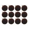 Timeless 12PC Velvet For Christmas Ornaments for Seasonal Elegance