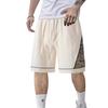New Men's Casual Shorts Jacquard Colour Blocking Sports Shorts Five-minute Trousers