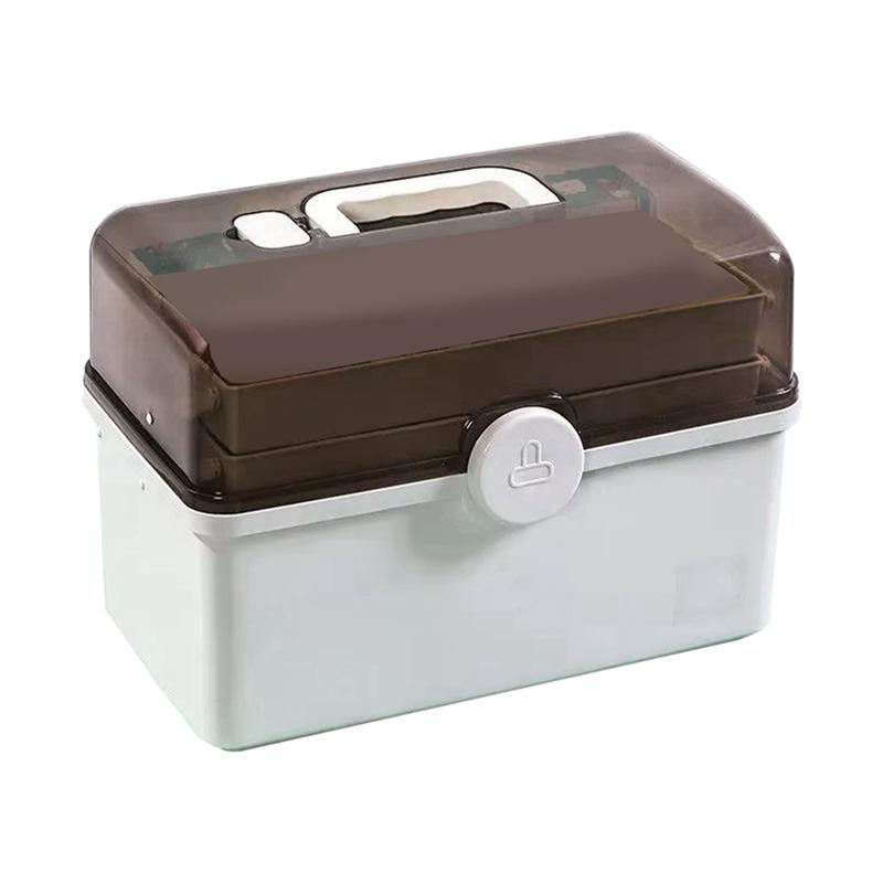 Practical-Multi-Layer Household Storage For Storing Medicines And First-Aid Supplies, Large-Capacity Multi-Layer Box