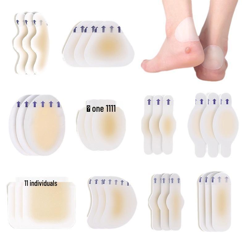 Damen Gel Fersen Anti-Scheuer Blasenpflaster und Halbeinlagen für High Heels