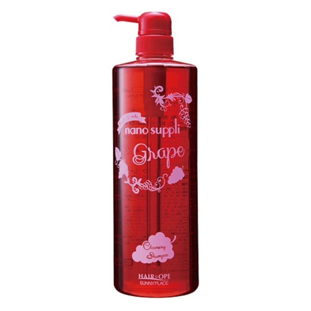 Sunny Place Nano Supplement Cleansing Shampoo Oolong  Orange  Green Apple  Grape 1000ml  Refill 800ml