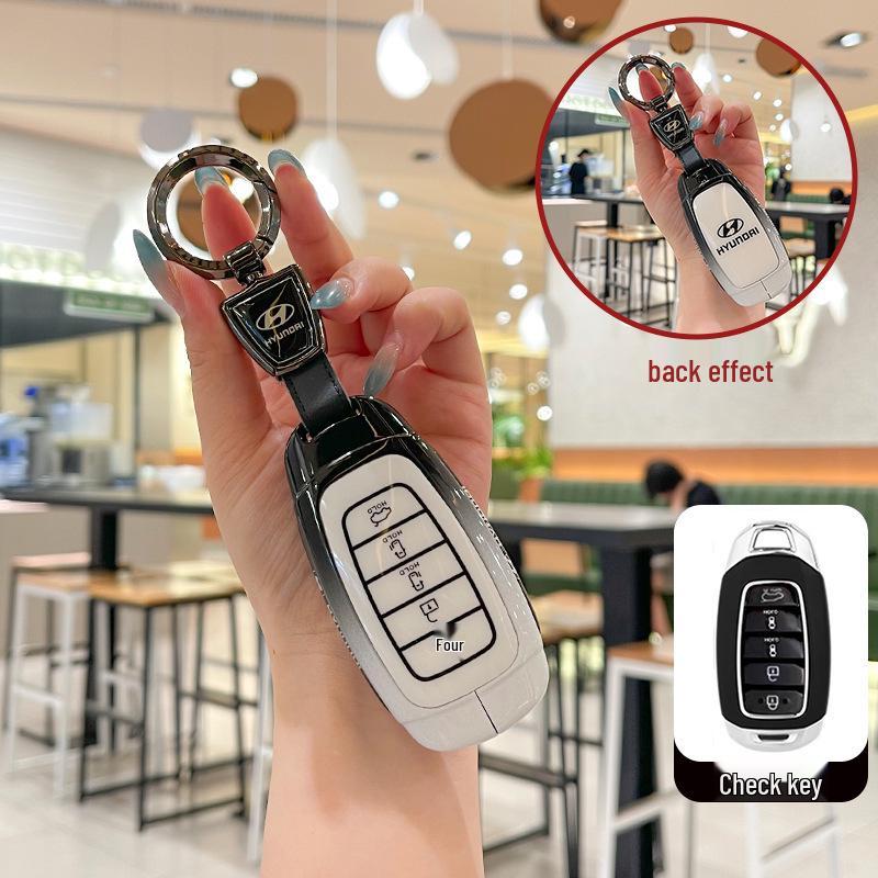 2021-2023 Hyundai CUSTO Key Case: Metal Car Key Buckle Shell
