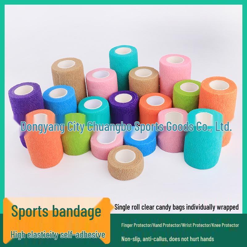 Elastic Self-Adhesive Bandage Roll: Sport Wrist & Knee Support, Finger Protector, Hand Tape, Pet Bandage.