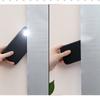 Easy Install Sunshade Curtains Simple Self-Adhesive Shading Sunshade Curtain Punch Free Double Sided Silver Insulated Anti-UV