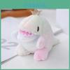 Soft Plush Dinosaur Keychain Adorable Stuffed Toy For Bags And Backpacks Cute