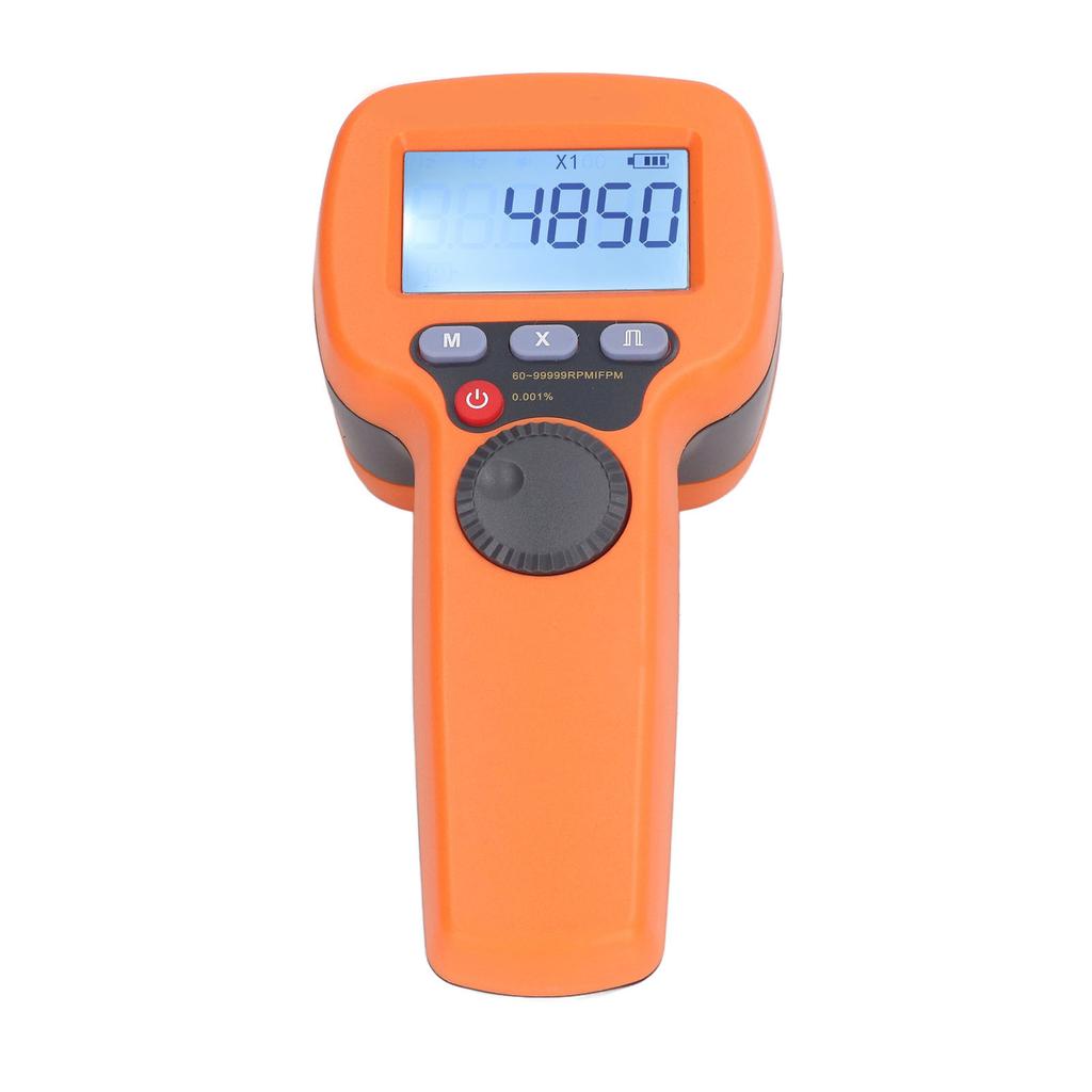 Digital Handheld Stroboscope High Accuracy Prevents Contact LED Flash Strobe Speedometer for HVAC
