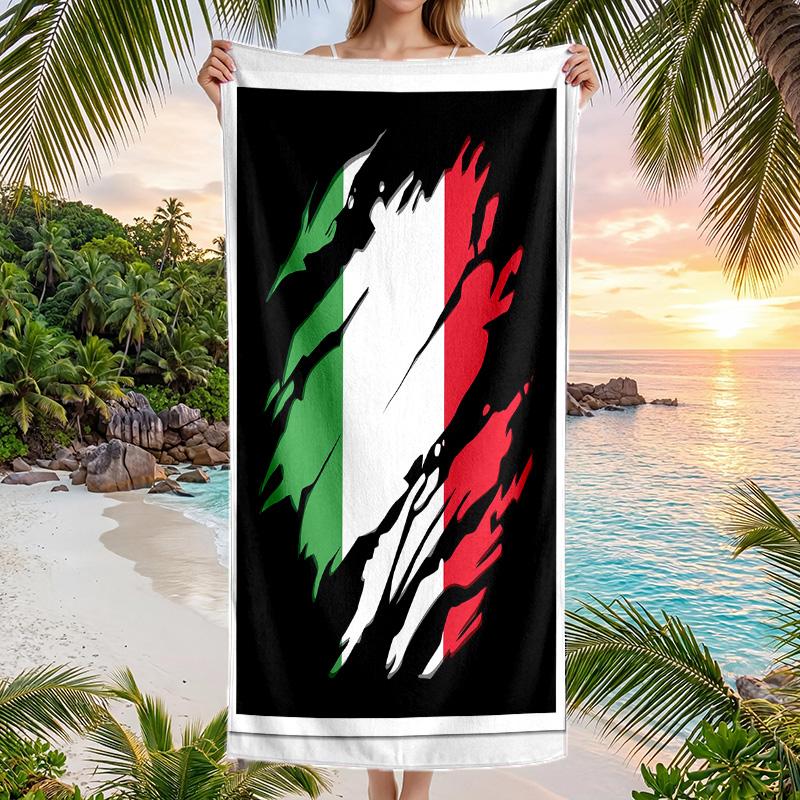 Italien Strandtuch Weiches Mikrofaser Sommerhandtuch Schnelltrocknend Saugfähiges Handtuch für Strand Schwimmbad Reisen