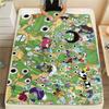 1Pc Keroro Print Flannel Blanket, High Quality Comfortable for All Seasons, Home Decor, Warmth and Comfort, Perfect for Christmas Gifts