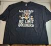 Master P No Limit Soldiers Vintage T-Shirt, 100% Baumwolle Schwarzes Shirt.