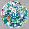 50PCS Climate Change Stickers: Eco-Friendly, Creative Diary & Water Bottle Decor, Waterproof Design