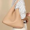 Women's Bag Vintage Large Capacity Shoulder Underarm Bag Handwoven Bag Texture Trend Handbag
