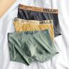 4 stücke Marke Boxer Männer Unterwäsche Baumwolle Brief Ropa Interior Hombre Herren Boxer Cuecas Masculinas Mann Calzoncillos Größe M-3XL