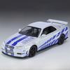 Model Car Alloy Gtr34 Toy With Acousto Optic And Inertia Design Control