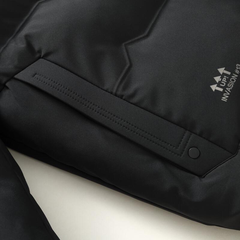 Peimeng Men's Casual Zip-Up Detachable Hood Jacket