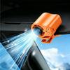 Portable Car Clip Fan 360 Degree Rotatable 100 Speed Wind USB Rechargeable Electric Fan Low Noise Mini Fan Clamp Anywhere