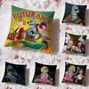 Funny Cartoon f-Futurama Cushion Cover Premium Comfort Reversible Pillow Cove -Two In One Design for Any Room & Car Interior
