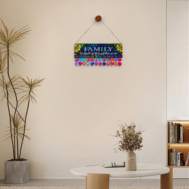 Listed Pendant Molds Resin Craft Molds Wall Calendar Molds Wall Hanging Ornament Molds Silicone Material for Hand-Making