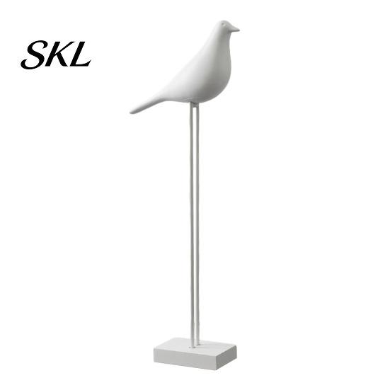 Anspruchsvolle Nachttisch-Ornamente Schwarz-Weiß Vogel-Figur, Minimalistische Moderne Kunst-Skulptur für TV Nordischer Stil Dekorationsfiguren Schrank