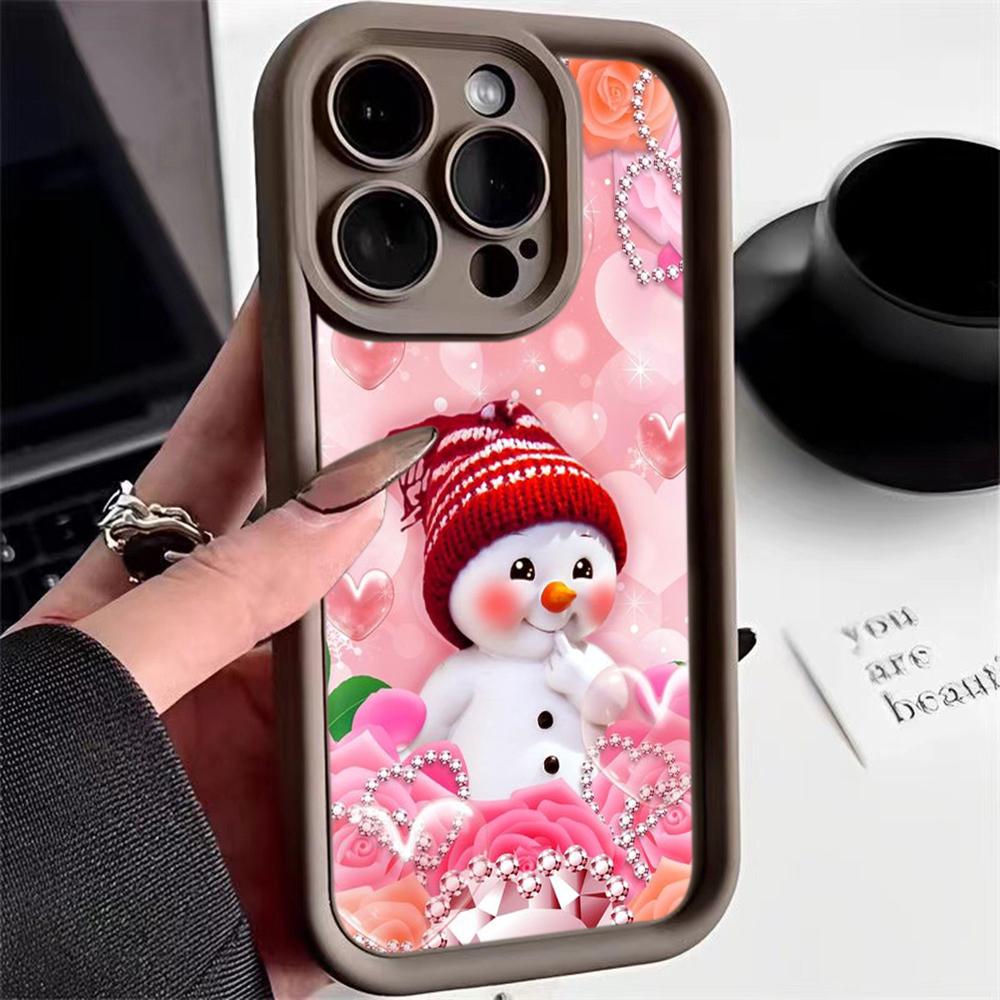Ae110 Merry Christmas Phone Cases for Samsung A54 A14 A05s A55 A53 A15 S23 S24 Ultra S25 Plus A35 S20 FE A25 Angel Eye Ladder Protective Cover