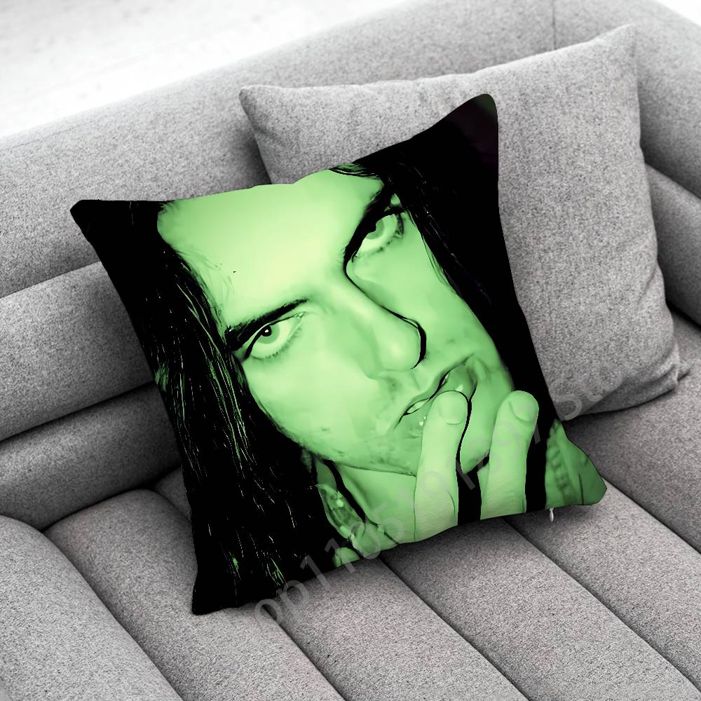 P-Peter Steele T-Type O Negative Bloody Kisses Throw Pillow Case For 45*45Cm 40Cm 55Cm 50Cm 30Cm Square Car Pillowcase Shell