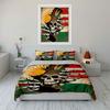 Skull Design Three-Piece Set Soft Comfortable Duvet Cover Bedding Set Included 1*Duvet Cover & 2*Pillowcases, Gift