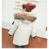 Boys' Down Jackets Children's Down Jackets Mid-length Men's Treasure Thickened In Winter Coat