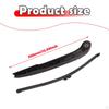Rear Windshield Wiper Arm with Strip Set Back Kit 61627161030 Accessories