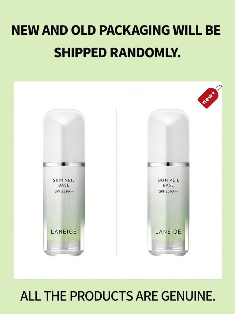 LANEIGE Skin Veil Base EX 30ml - Mint Green SPF28 PA++ Primer | Oil-Control & Brightening