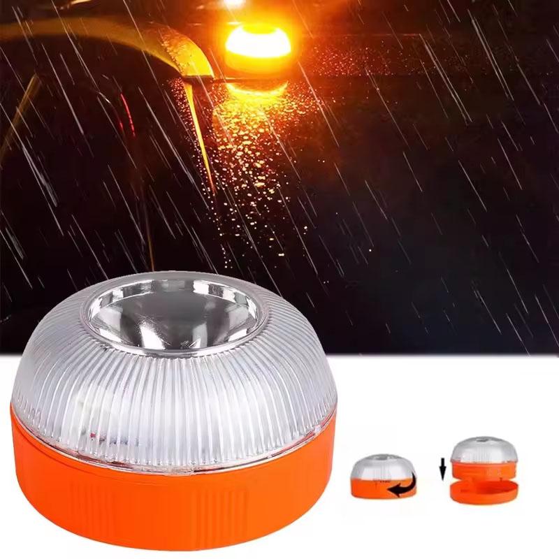 Car Emergency Flashing Warning Light LED Beacon Lamp (3*AAA Battery Not Included) for Spain Cars Trucks Motorcycles