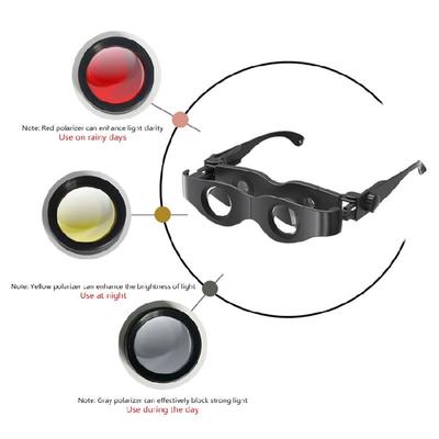 Eyeglasses Binocular Hands-Free Binocular Glasses 3 X Binocular for Fishing Bird Watching Travel Sightseeing- Outdoor