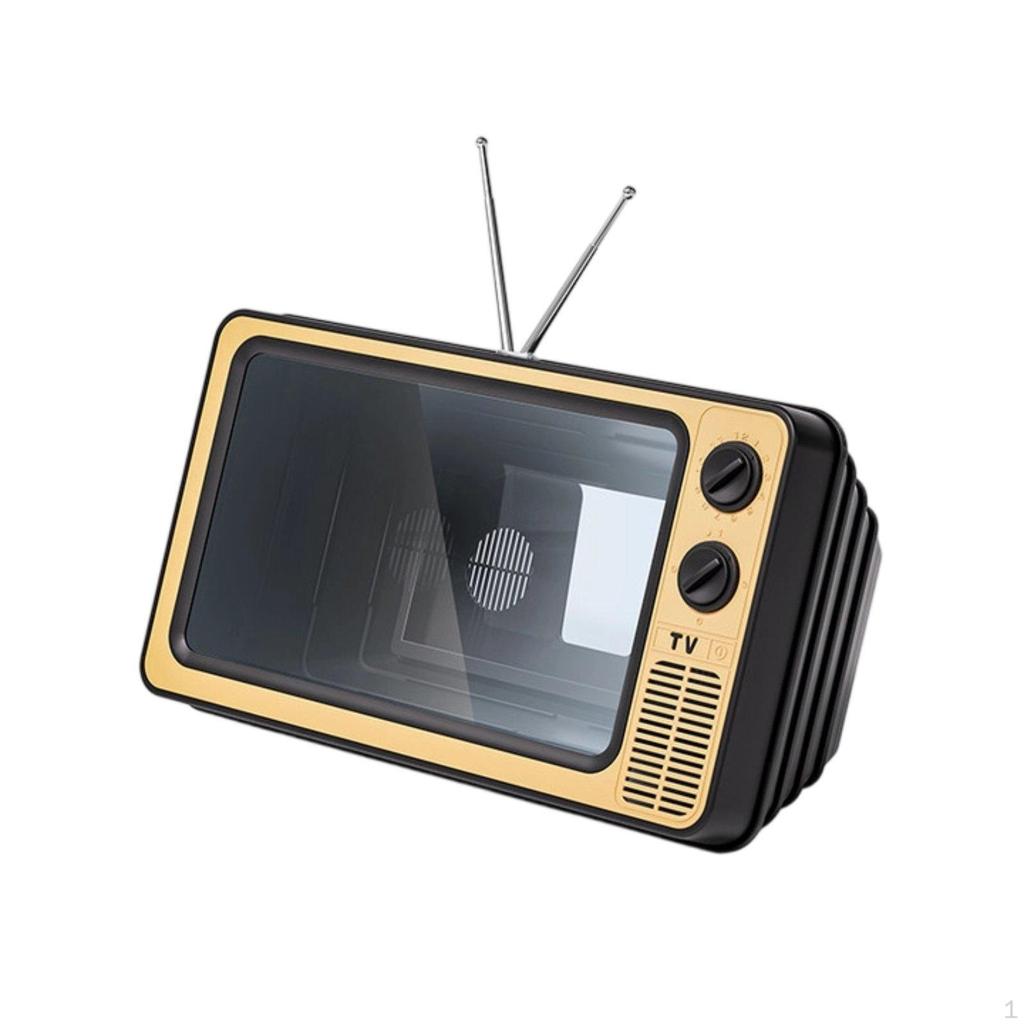 Retro TV Screen Viewer HighResolution 12 Inch Phone Easy to Use Mobile