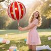 22 Inch Foil Balloons 4D Striped Stars Aluminum Film Balloon Party Celebration Decoration Dessert Table Background Decor Props