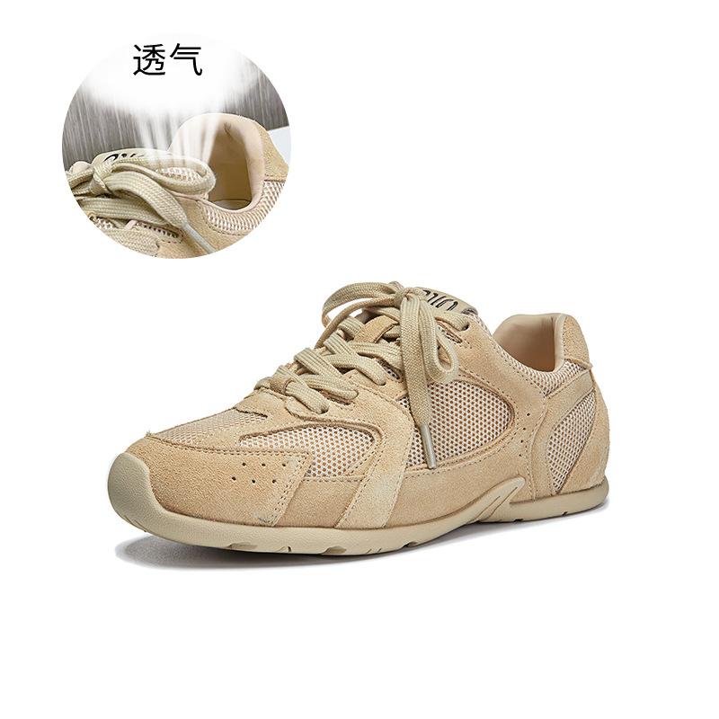 Forrest Gump Schuhe Damen 2025 Frühling und Sommer neue flache trendige Sportschuhe Damen atmungsaktive Dad-Schuhe Damen lässige Damenschuhe