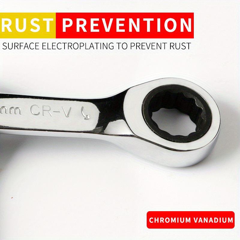 Compact Dual-Purpose Ratchet Wrench for Automotive Repair