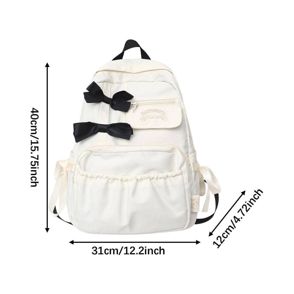 Student Backpack with Adjustable Shoulder Straps Cute College for Trip