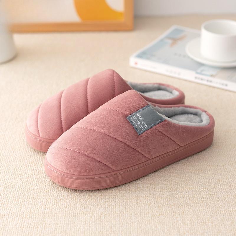 Winter Women's Slippers Home Non-Slip and Warm Indoor Slippers
