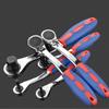 Mini Ratchet Wrench 72 Teeth Quick Socket Batch Head Ratchet Wrench Rod Screwdriver Bit Tool Wrench Repair Hand Tool