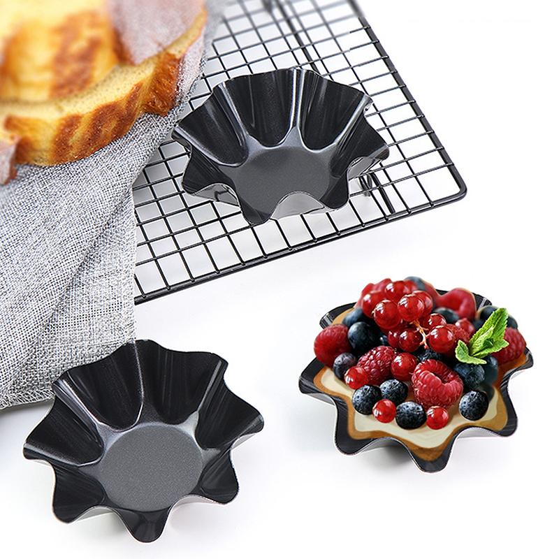 

4 шт. противней для тортильи из углеродистой стали, миска для выпечки, салатница, форма для выпечки, противень для кремового торта, ракушка для тарталеток, кухонные принадлежности