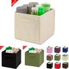 Modern Foldable Fabric Storage Box For Bedroom With 21l Capacity For Clothes Toys