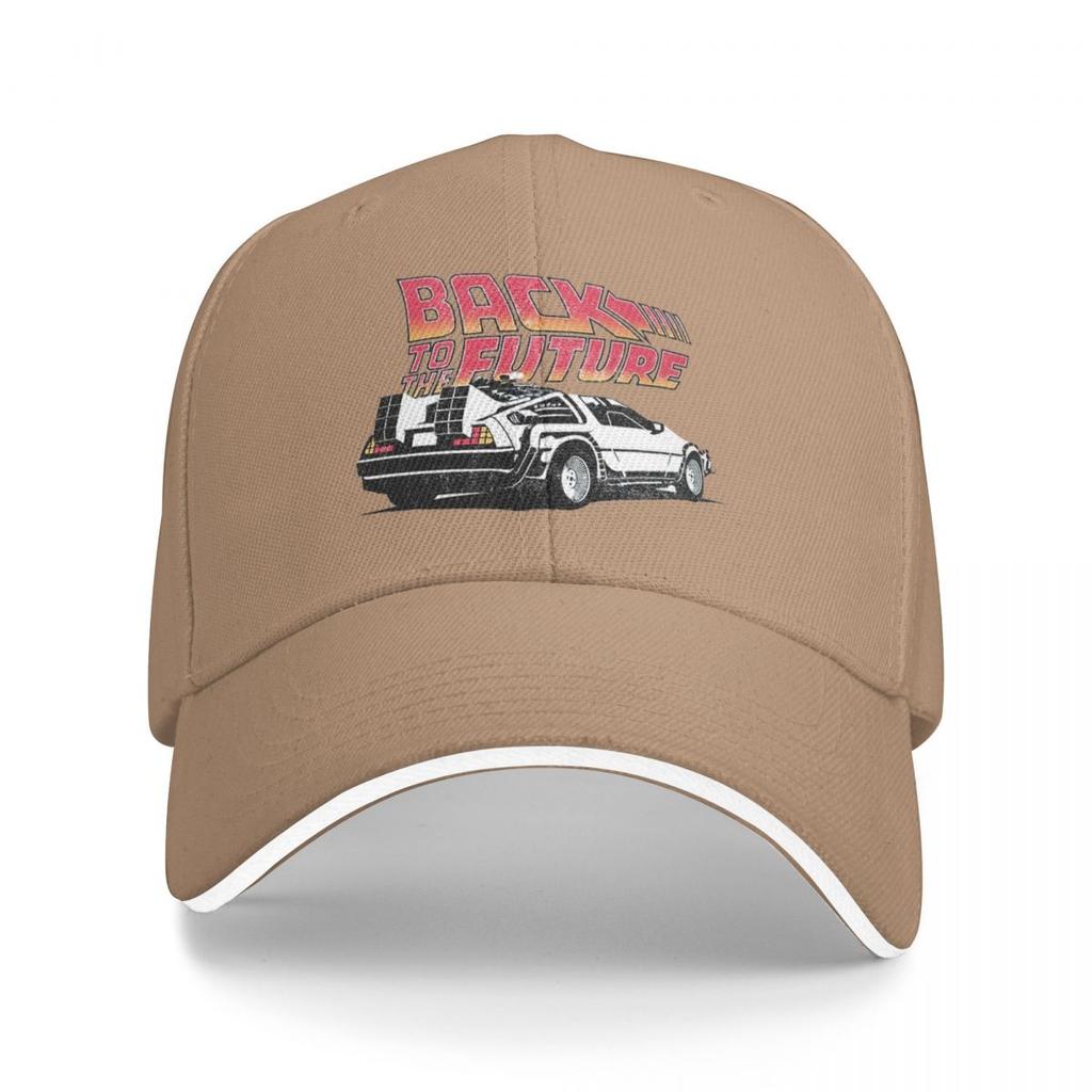 Back To The Future Movie Logo Baseball Caps Snapback Baseball Hats Breathable Casual Casquette Outdoor Unisex