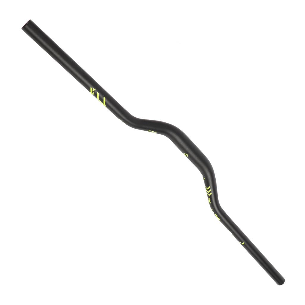 31.8MM Mountain Cycling Handlebar Aluminum Alloy Riser Handlebar 55MM Rise 780MM Length Cycling Bar with Matte Surface