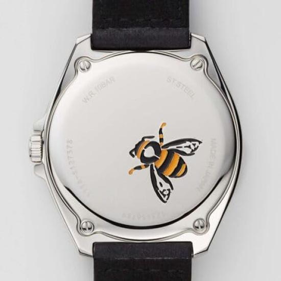 Paul Smith Watch Closed Eyes Military Watch Navy Men's BV1-216-74