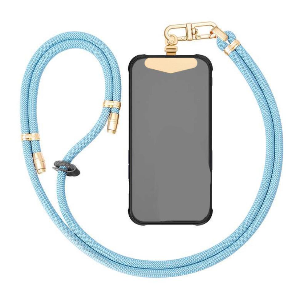 

Long Mobile Phone Lanyard Adjustable Mobile Phone Chain Universal Crossbody Phone Strap Cell Phone синий